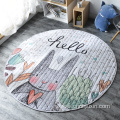 Customized foldable eco-friendly cotton kids play mat